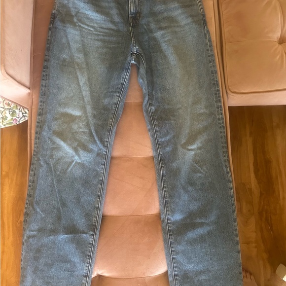 Madewell The Rail Straight Jean - Reston wash - Picture 7 of 16